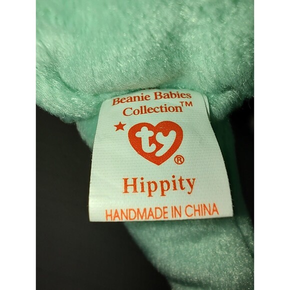 Ty Original Beanie Baby Hippity 4th Gen Tag 1996 PVC Pellets Fast Shipping USA - Picture 15 of 15
